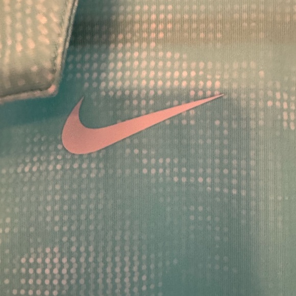 Nike Women's Large Light Green Polo Golf shirt - Picture 5 of 6